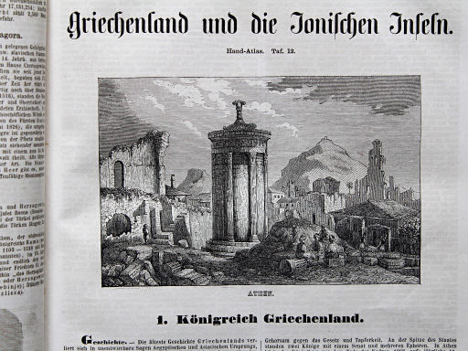 Bromme, Illustrirter Hand-Atlas, 1862
12.1. Athen