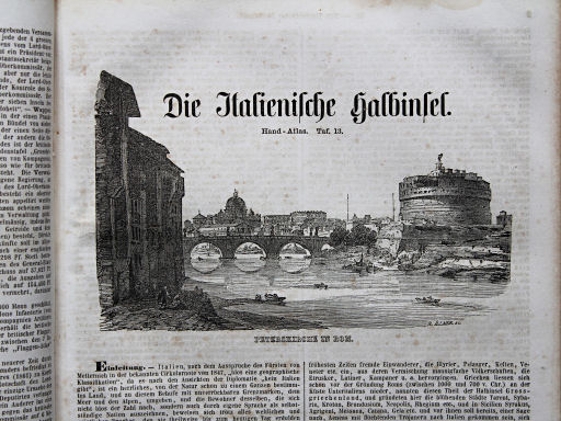 Bromme, Illustrirter Hand-Atlas, 1862
13.1. Peterskirche in Rom