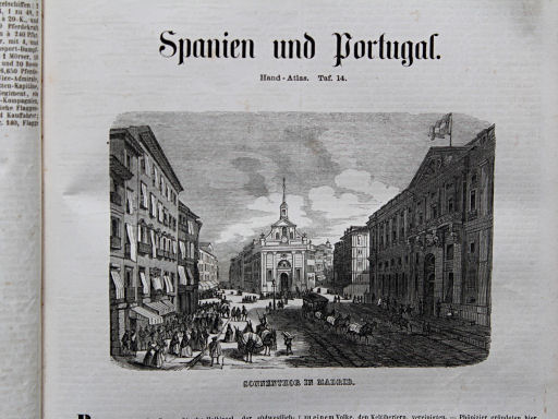 Bromme, Illustrirter Hand-Atlas, 1862
14.1. Sonnenthor in Madrid