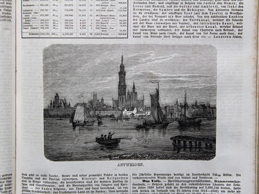 Bromme, Illustrirter Hand-Atlas, 1862
17.9. Antwerpen