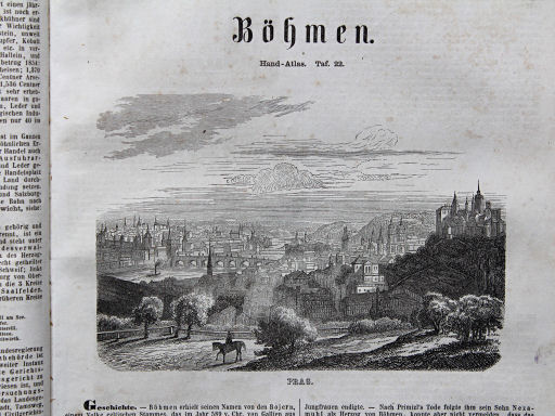 Bromme, Illustrirter Hand-Atlas, 1862
22.1. Prag