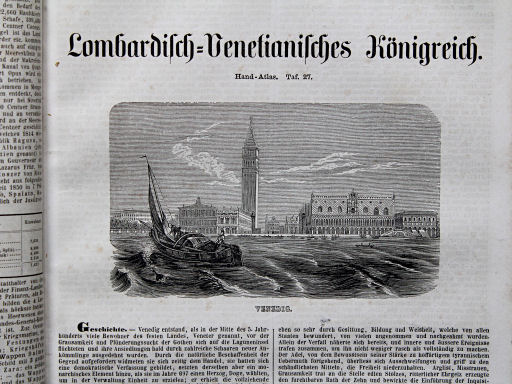 Bromme, Illustrirter Hand-Atlas, 1862
27.1. Venedig