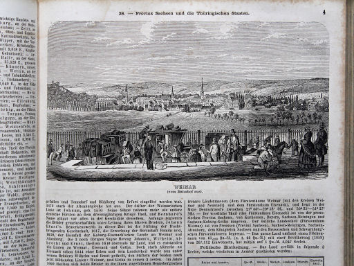 Bromme, Illustrirter Hand-Atlas, 1862
38.4. Weimar