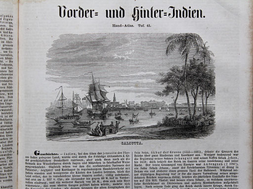 Bromme, Illustrirter Hand-Atlas, 1862
41.1. Calcutta
