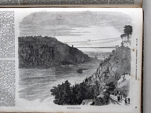 Bromme, Illustrirter Hand-Atlas, 1862
43.9. Niagara-Fall