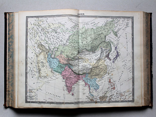 Reuschle, Illustrirter Volks-Atlas, 1875
5. Asien