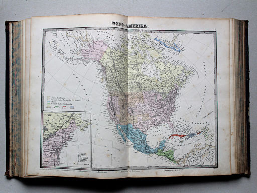 Reuschle, Illustrirter Volks-Atlas, 1875
7. Nord-Amerika