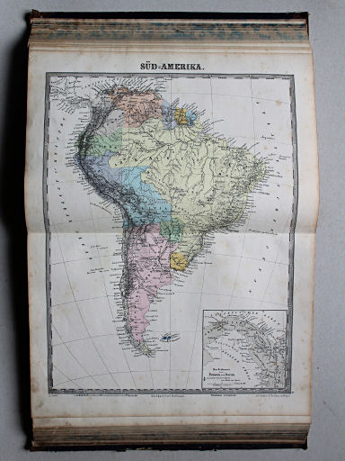 Reuschle, Illustrirter Volks-Atlas, 1875
8. Süd-Amerika