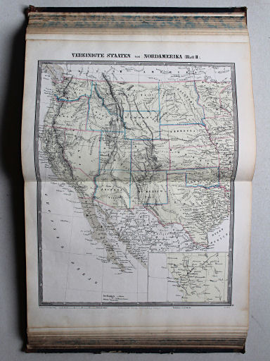 Reuschle, Illustrirter Volks-Atlas, 1875
11. Vereinigte Staaten von Nordamerika (Blatt II)