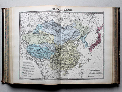Reuschle, Illustrirter Volks-Atlas, 1875
14. China und Japan