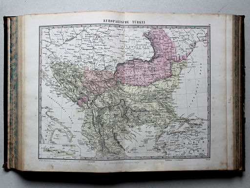 Reuschle, Illustrirter Volks-Atlas, 1875
20. Europaeische Türkei