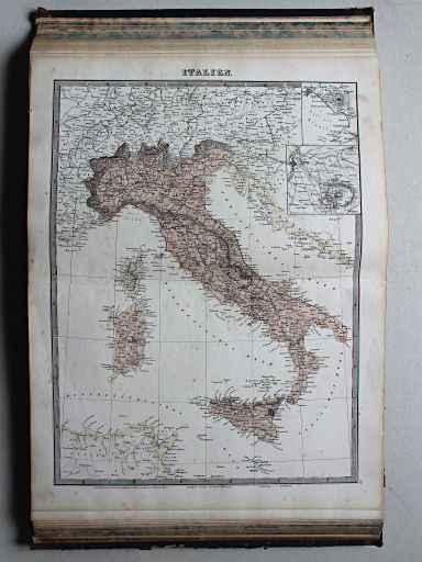Reuschle, Illustrirter Volks-Atlas, 1875
22. Italien