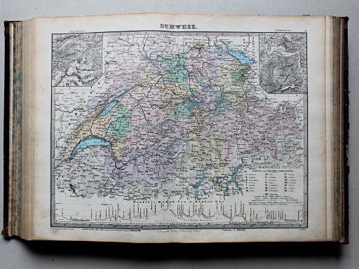Reuschle, Illustrirter Volks-Atlas, 1875
30. Schweiz