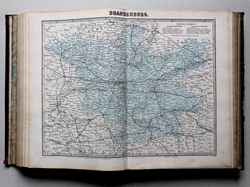 Reuschle, Illustrirter Volks-Atlas, 1875
34. Brandenburg