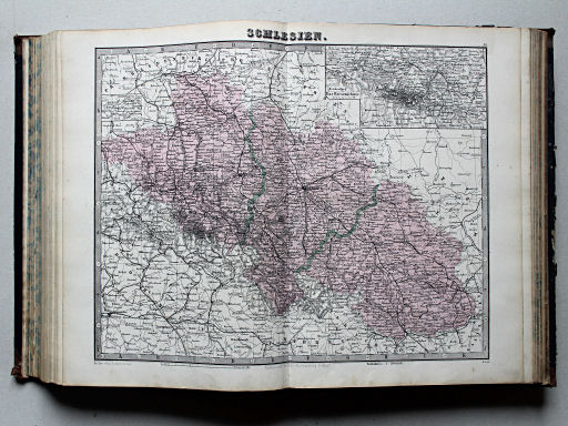 Reuschle, Illustrirter Volks-Atlas, 1875
36. Schlesien