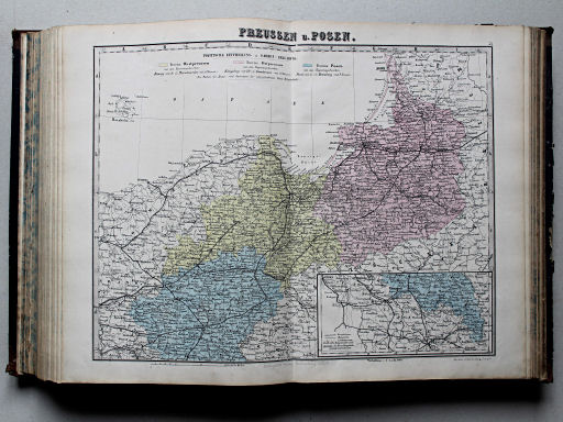 Reuschle, Illustrirter Volks-Atlas, 1875
37. Preussen u. Posen