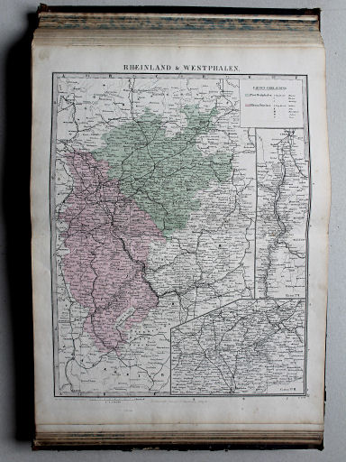 Reuschle, Illustrirter Volks-Atlas, 1875
38. Rheinland & Westphalen