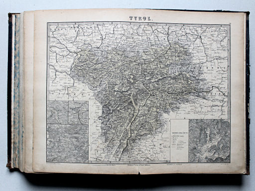 Reuschle, Illustrirter Volks-Atlas, 1875
49. Tyrol