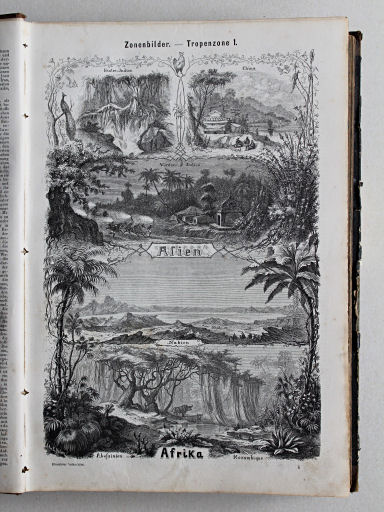 Reuschle, Illustrirter Volks-Atlas, 1875
13. Zonenbilder. Tropenzone 1