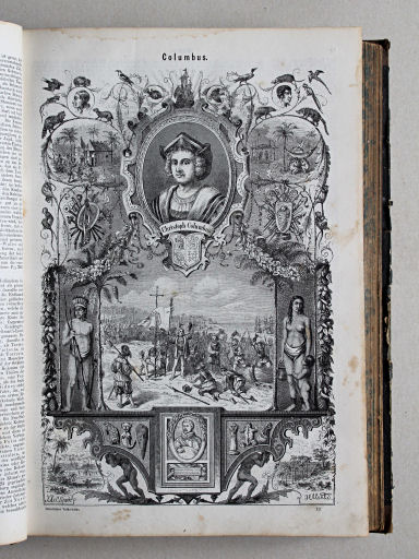 Reuschle, Illustrirter Volks-Atlas, 1875
45. Columbus