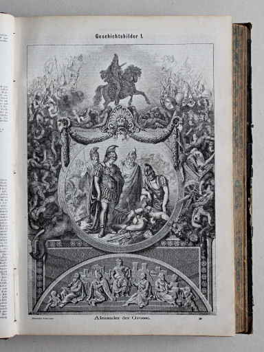 Reuschle, Illustrirter Volks-Atlas, 1875
77. Geschichtsbilder 1