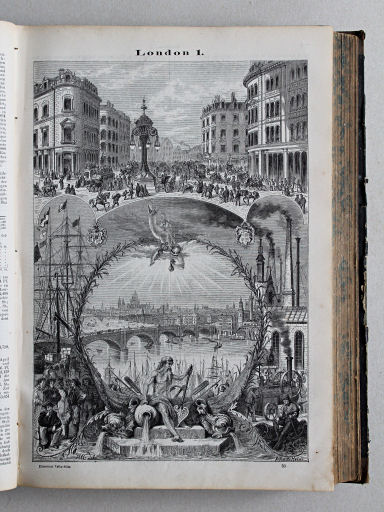 Reuschle, Illustrirter Volks-Atlas, 1875
117. London 1