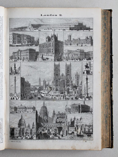 Reuschle, Illustrirter Volks-Atlas, 1875
125. London 2