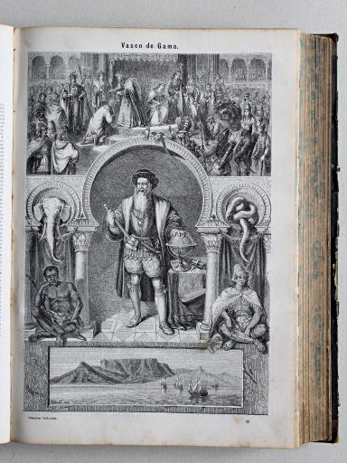 Reuschle, Illustrirter Volks-Atlas, 1875
157. Vasco de Gama