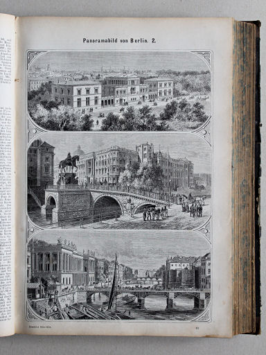 Reuschle, Illustrirter Volks-Atlas, 1875
189. Panorama von Berlin 2