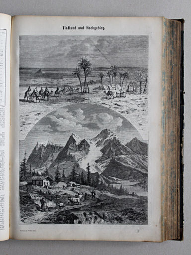 Reuschle, Illustrirter Volks-Atlas, 1875
237. Tiefland und Hochgebirg