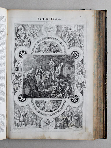 Reuschle, Illustrirter Volks-Atlas, 1875
317. Karl der Grosse