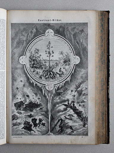 Reuschle, Illustrirter Volks-Atlas, 1875
357. Contrast-Bilder