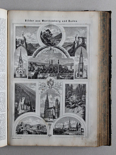 Reuschle, Illustrirter Volks-Atlas, 1875
389. Bilder aus Württemberg und Baden