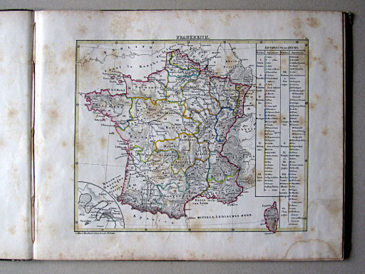 Atlas zu Blanc's Handbuch (1839)
4. Frankreich