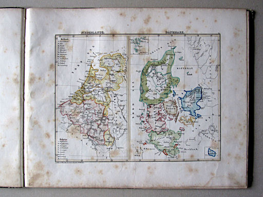 Atlas zu Blanc's Handbuch (1839)
6. Niederlande, Dänemark