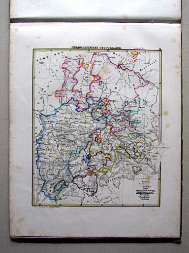 Atlas zu Blanc's Handbuch (1839)
11. Nordwestliches Deutschland