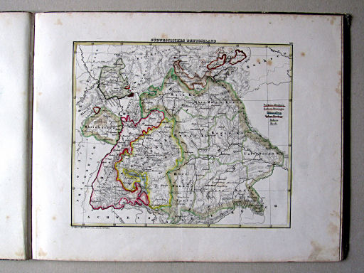 Atlas zu Blanc's Handbuch (1839)
12. Südwestliches Deutschland