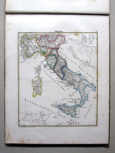 Atlas zu Blanc's Handbuch (1839)
14. Italien