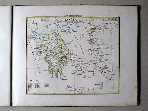 Atlas zu Blanc's Handbuch (1839)
15. Alt-Griechenland