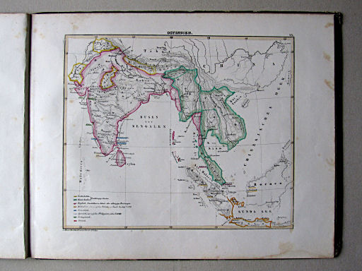 Atlas zu Blanc's Handbuch (1839)
20. Ostindien