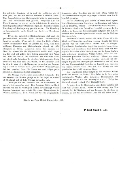 Katholischer Missionsatlas (1906)
Voorwoord / Preface
