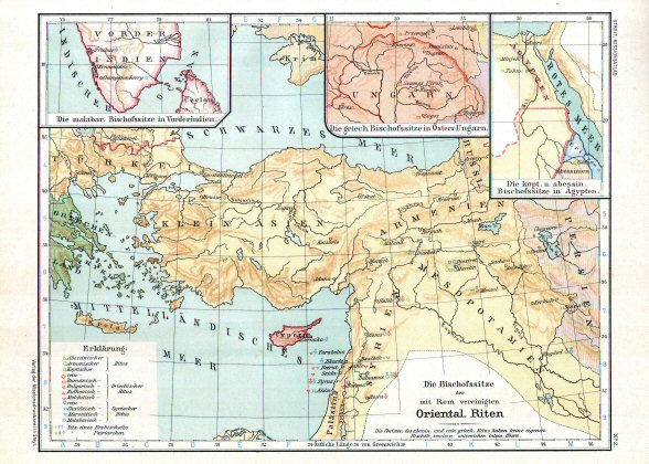Katholischer Missionsatlas (1906)
2. Oosterse kerken / Eastern religions