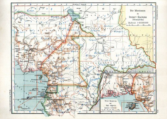 Katholischer Missionsatlas (1906)
18. Guinea
