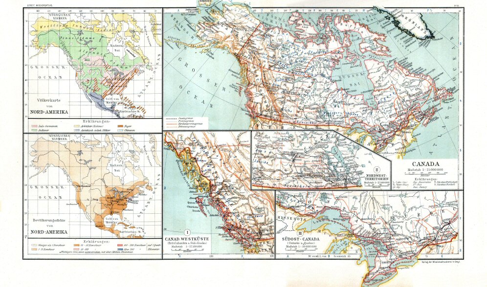 Katholischer Missionsatlas (1906)
25. Canada
