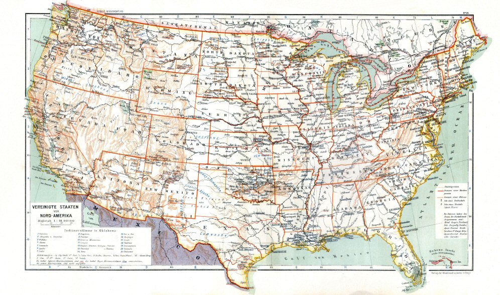 Katholischer Missionsatlas (1906)
26. Verenigde Staten / United States