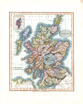 Cary's New Universal Atlas, 1819
9. Scotland
Schotland