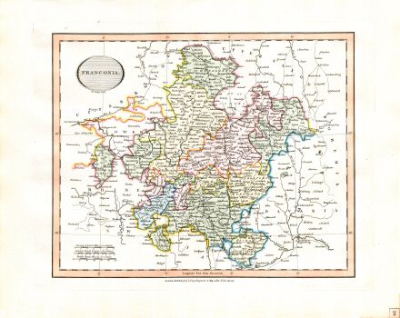 Cary's New Universal Atlas, 1819
28. Franconia
Franken