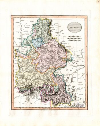 Cary's New Universal Atlas, 1819
29. Bavaria
Beieren
