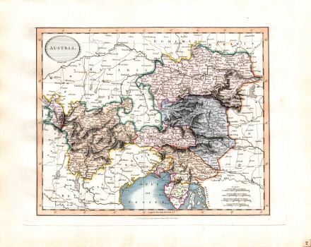 Cary's New Universal Atlas, 1819
30. Austria
Oostenrijk
