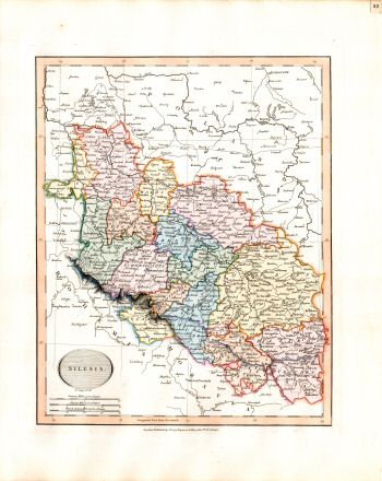 Cary's New Universal Atlas, 1819
32. Silesia
Silezië